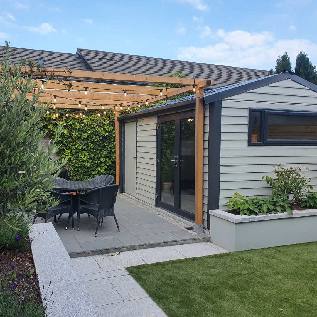 Goosewing Grey PVC Coated Steel Shed