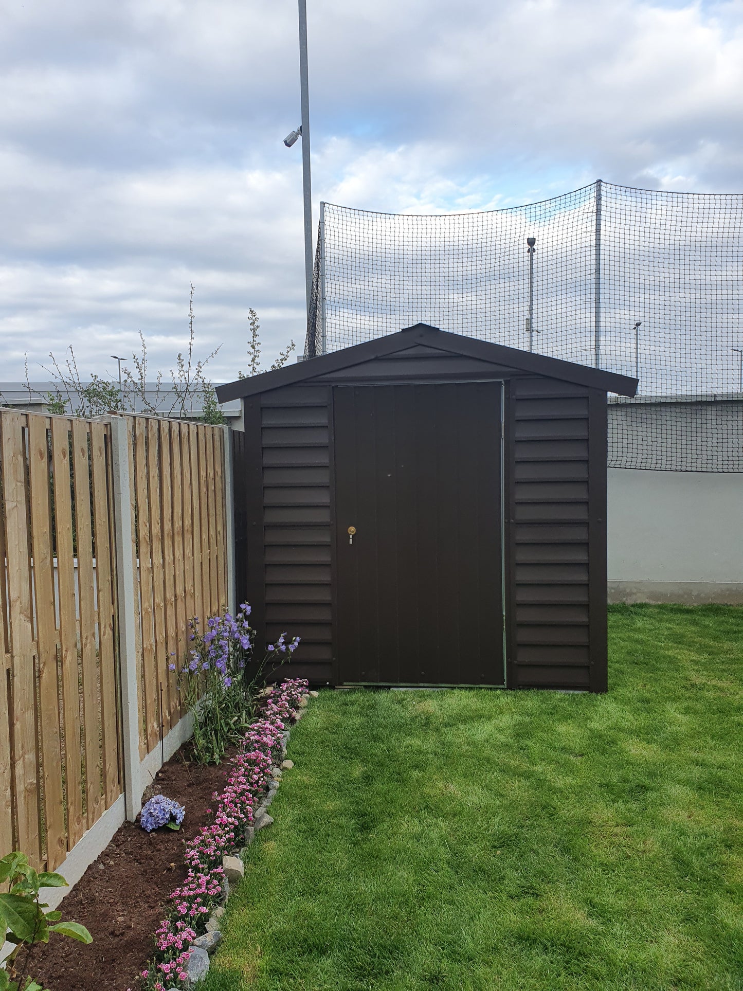 10ftx8ft PVC Coated Steel Shed
