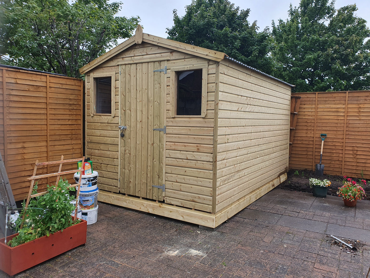 12ft x 10ft Shiplap Storm Force Shed