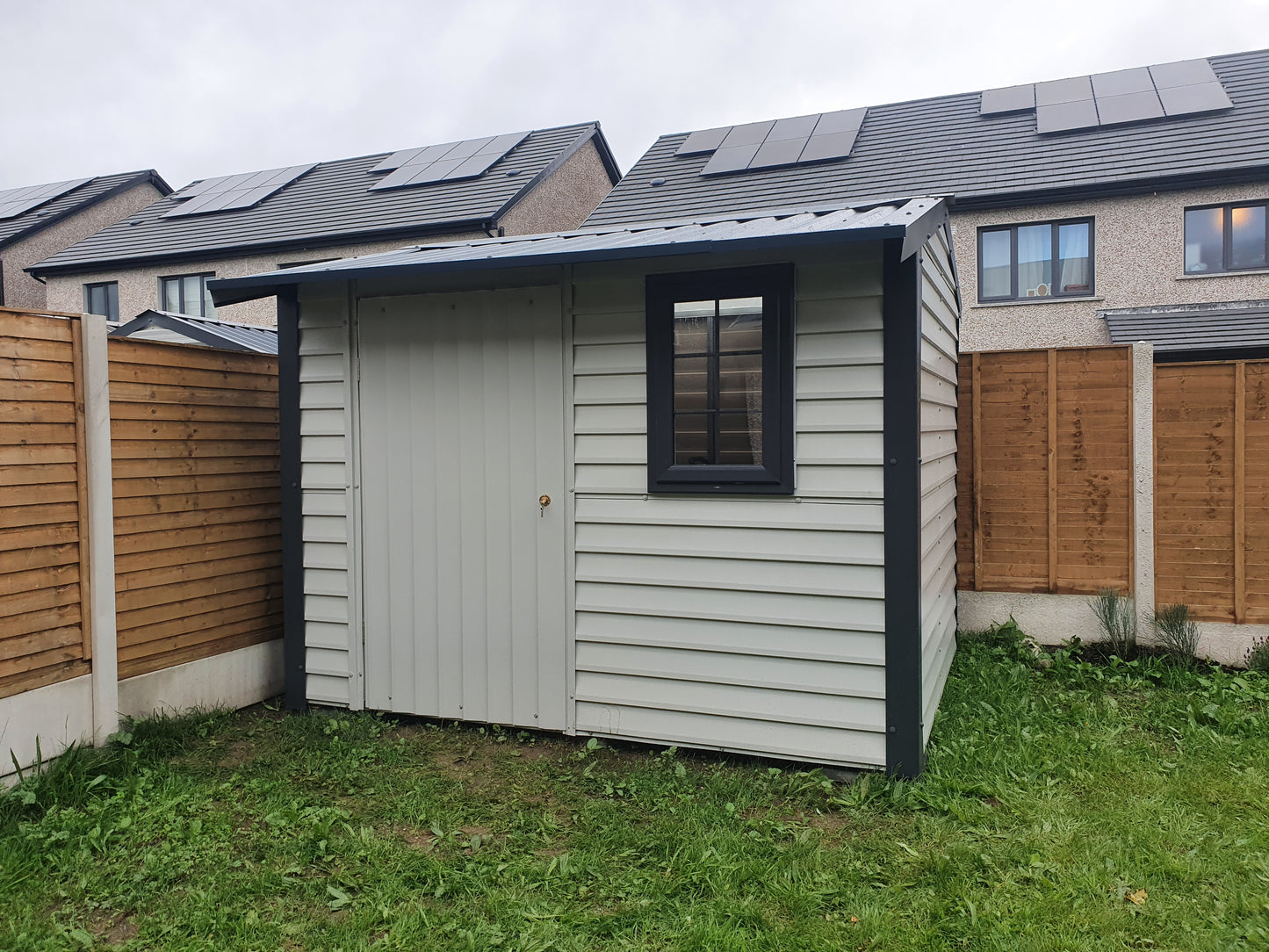 10x6ft6 PVC Coated Steel Shed