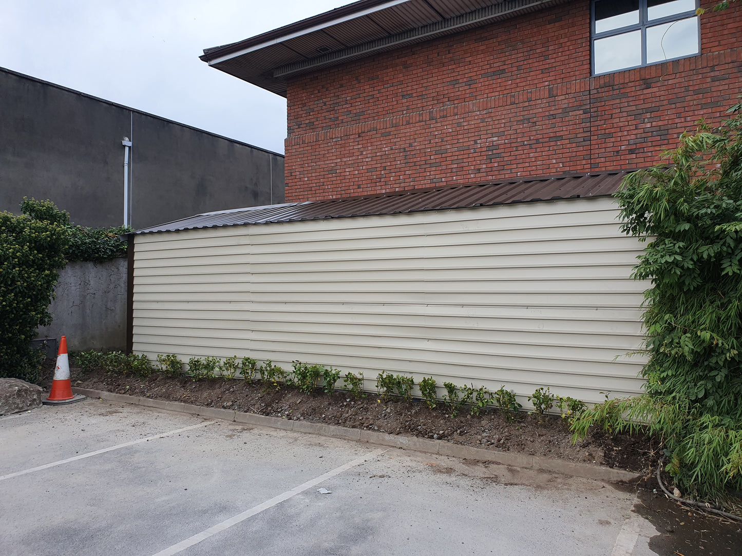 13ft4 x9ft6 PVC Coated Steel Shed