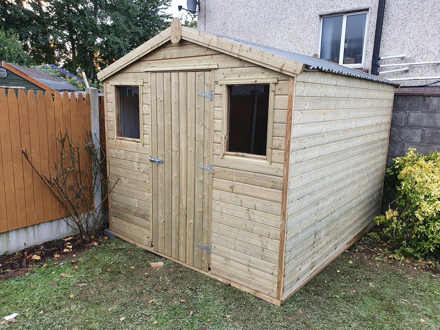 8ft x 8ft Shiplap Storm Force Shed