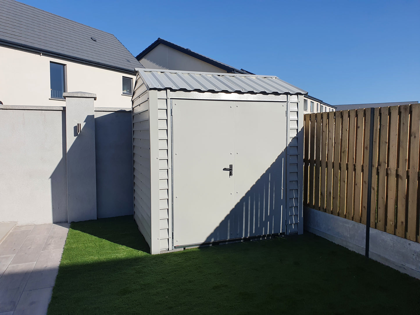 10x6ft6 PVC Coated Steel Shed