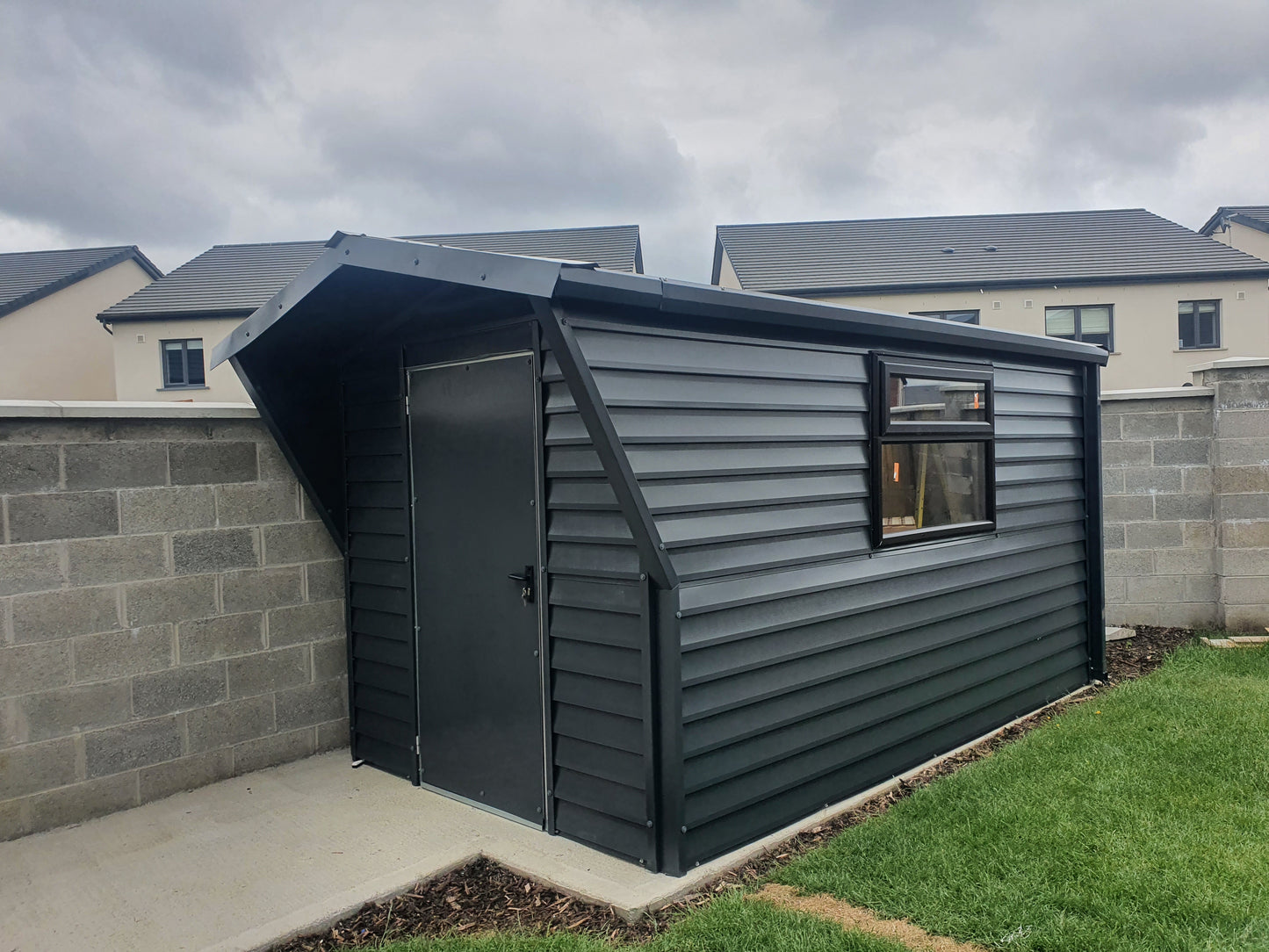10x6ft6 PVC Coated Steel Shed
