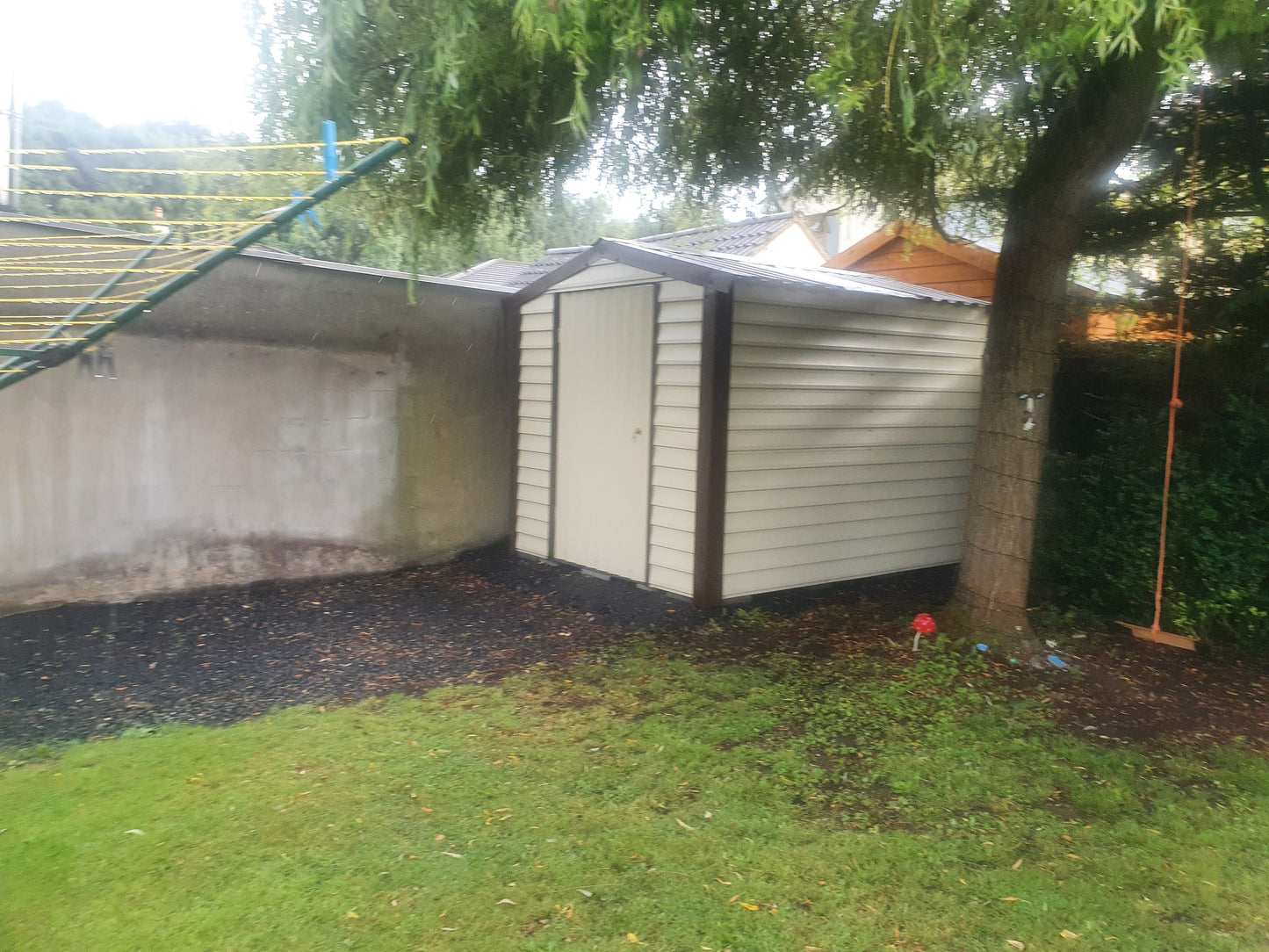 10x6ft6 PVC Coated Steel Shed