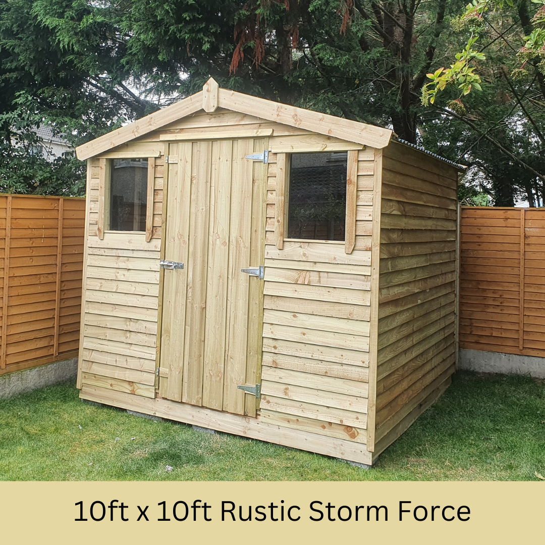 Rustic Storm Force Shed