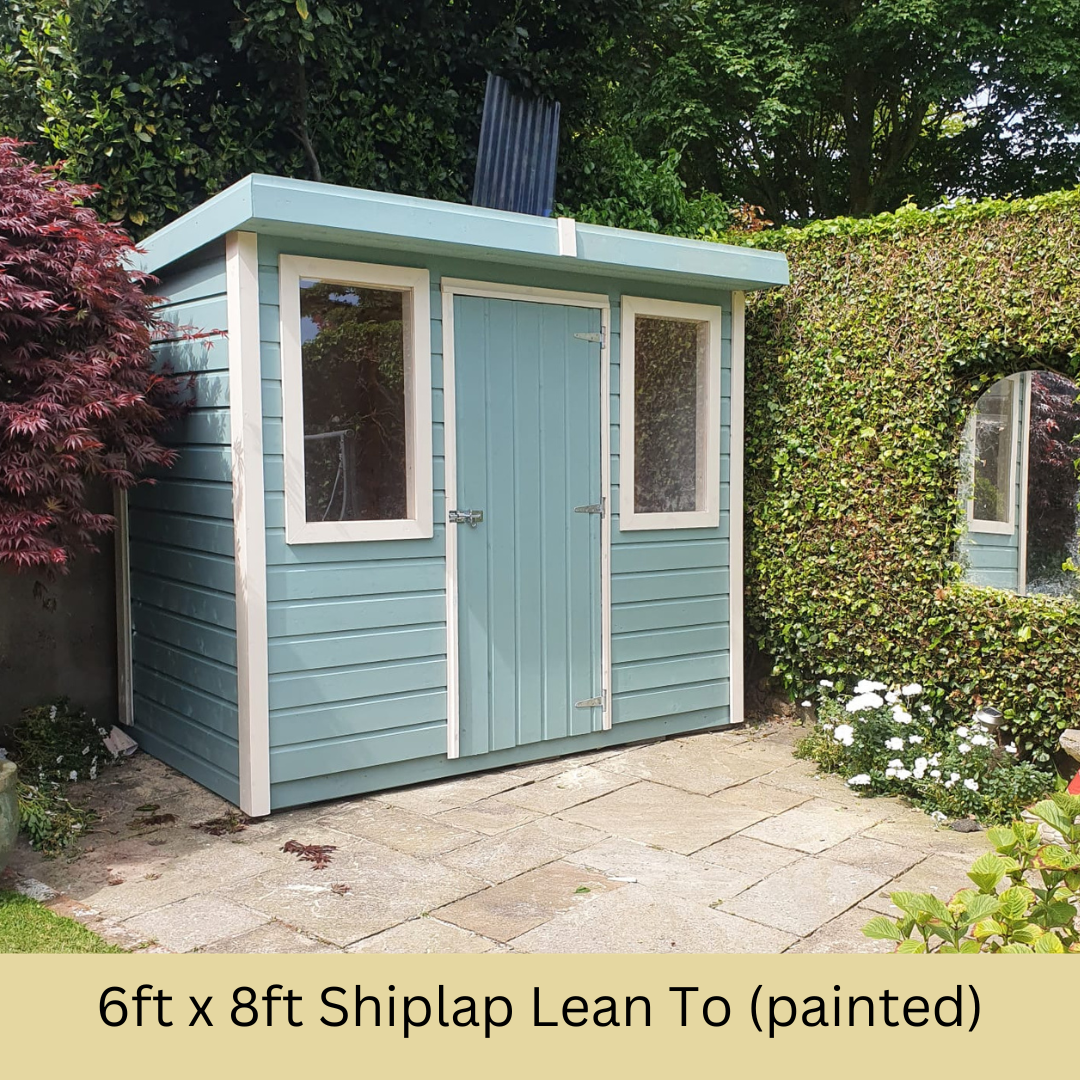 LEAN To Timber Shed