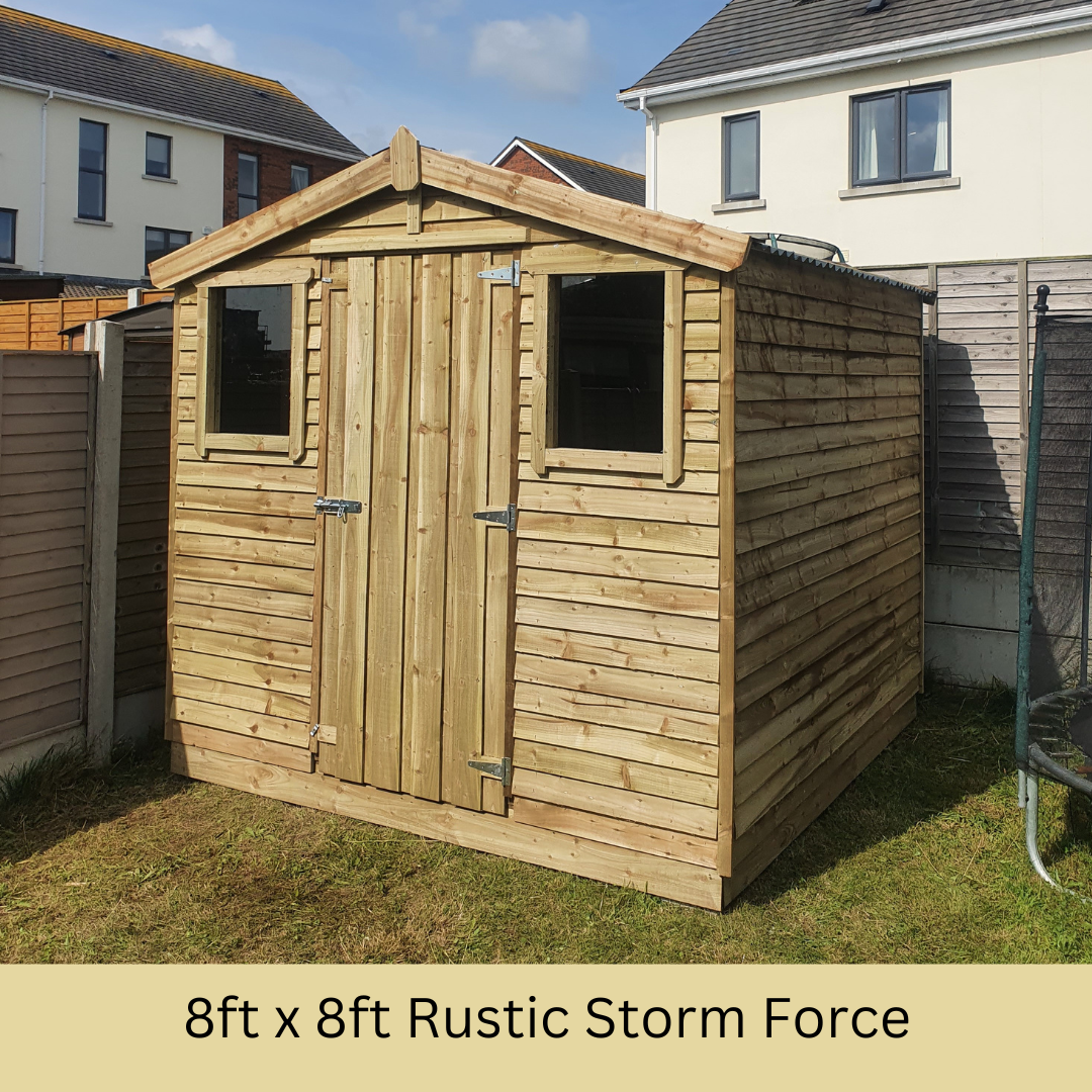 Rustic Storm Force Shed