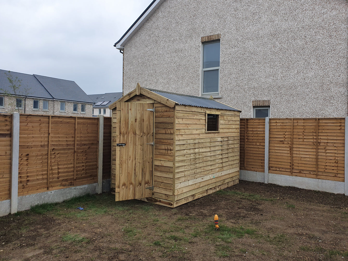 10ft x 6ft Rustic Storm Force sheds - 1 window