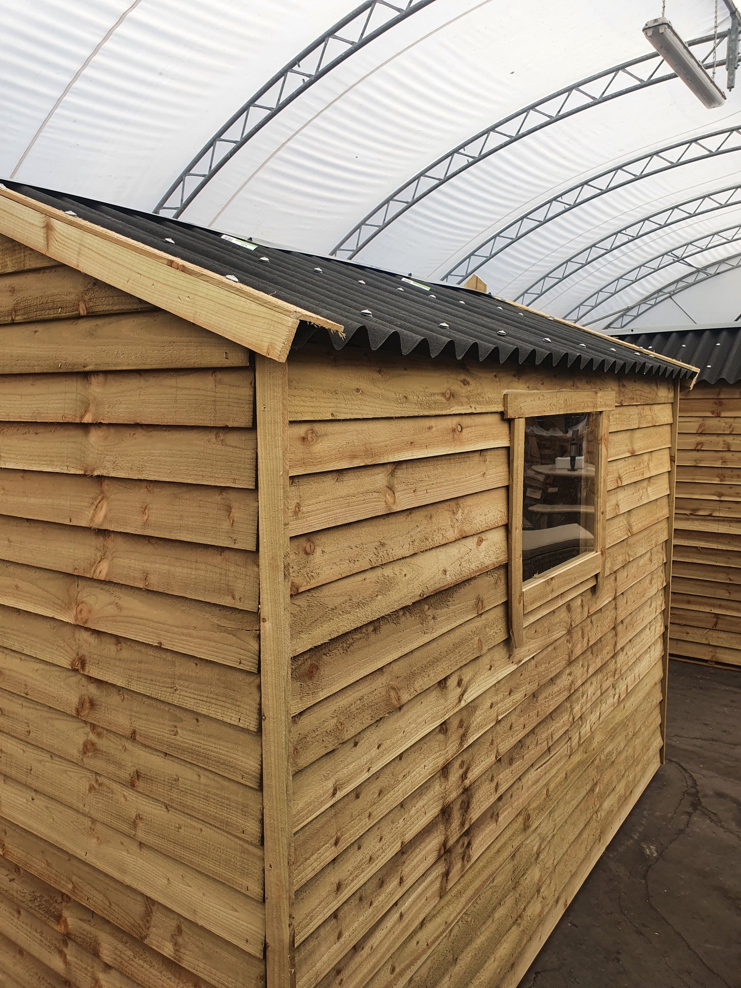 8ft x 6ft Rustic Timber Shed